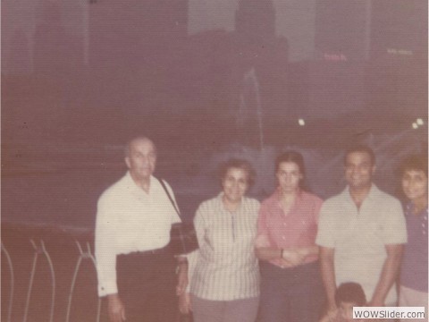 Chicago, IL 1973 with the Desoukys
