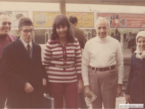 Parent’s and In-laws, Sidi Gaber Railway Station, Egypt 1975
